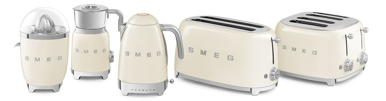 SMEG kremove spotřebiče